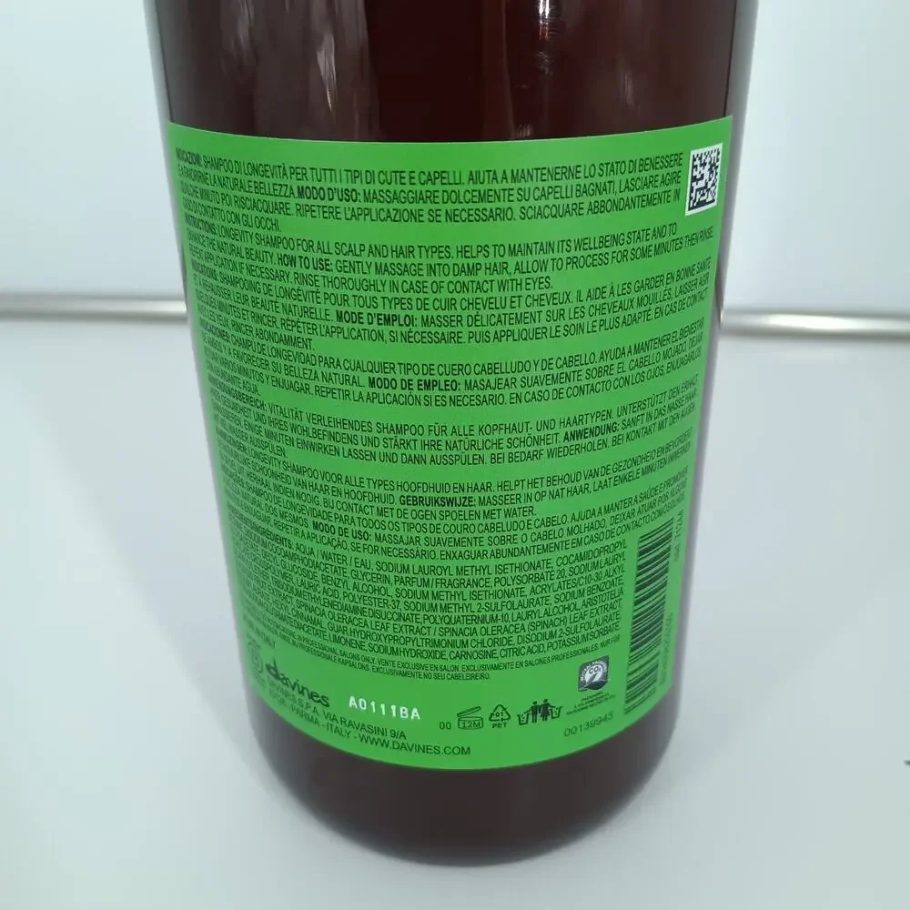 DAVINES - NATURALTech RENEWING Shampoo - 33.8 oz / 1000ml New